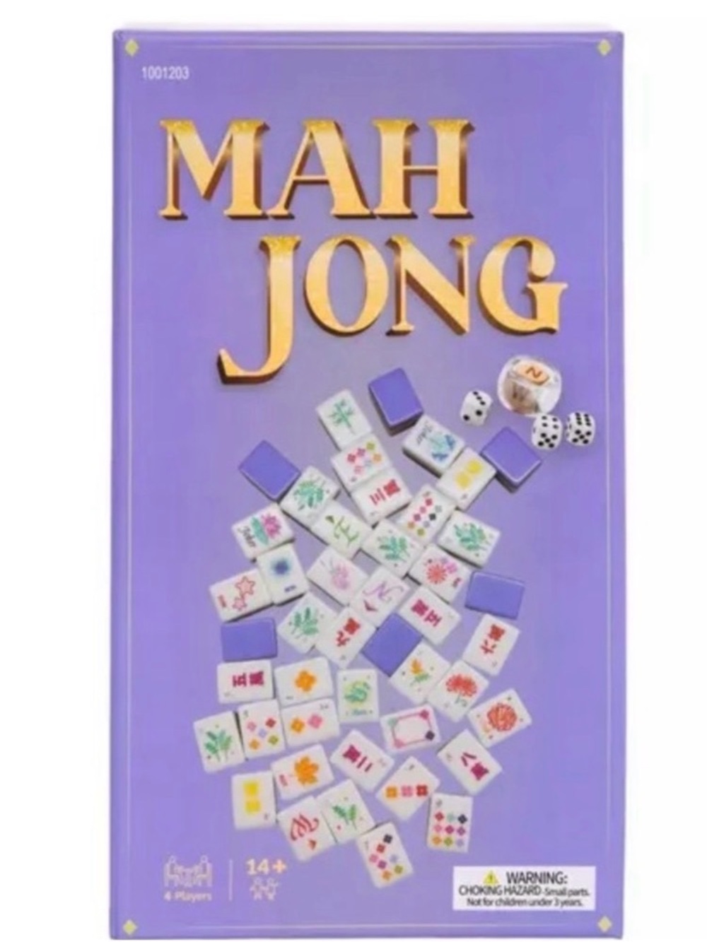 Hobby Lobby Purple Mahjong Set